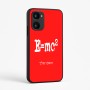 כיסוי בעיצוב אישי עם השם שלך לדגם - Realme 15x 5G בעיצוב נוסחת אלברט איינשטיין