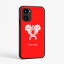 כיסוי בעיצוב אישי עם השם שלך לדגם - Realme 15x 5G בעיצוב פרחי קרן