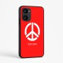 כיסוי בעיצוב אישי עם השם שלך לדגם - Realme 15x 5G בעיצוב סמל השלום