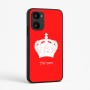 כיסוי בעיצוב אישי עם השם שלך לדגם - Realme 15x 5G בעיצוב כתר מלכותי