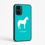 כיסוי בעיצוב אישי עם השם שלך לדגם - Realme 15x 5G בעיצוב סוס