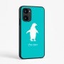 כיסוי בעיצוב אישי עם השם שלך לדגם - Realme 15x 5G בעיצוב פינגווין