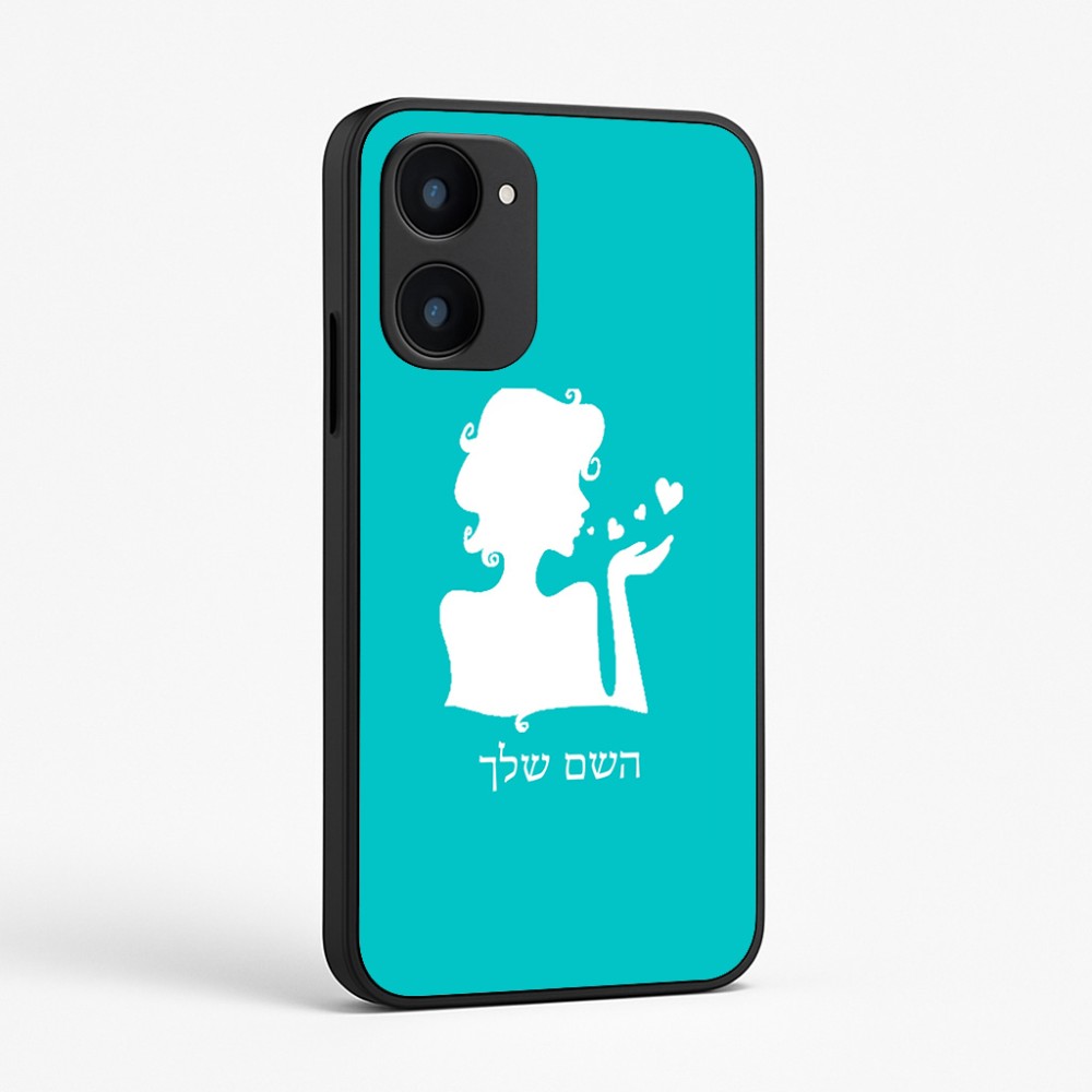 כיסוי בעיצוב אישי עם השם שלך לדגם - Realme 15x 5G בעיצוב אהבת נשים