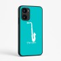 כיסוי בעיצוב אישי עם השם שלך לדגם - Realme 15x 5G בעיצוב סקסופון