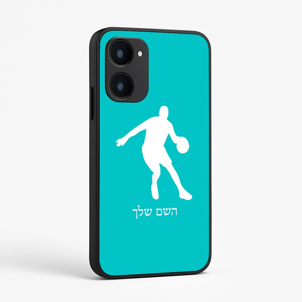 כיסוי בעיצוב אישי עם השם שלך לדגם - Realme 15x 5G בעיצוב שחקן כדורסל