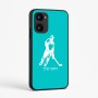 כיסוי בעיצוב אישי עם השם שלך לדגם - Realme 15x 5G בעיצוב שחקן הוקי
