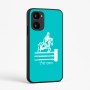 כיסוי בעיצוב אישי עם השם שלך לדגם - Realme 15x 5G בעיצוב רוכב סוסים