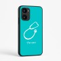 כיסוי בעיצוב אישי עם השם שלך לדגם - Realme 15x 5G בעיצוב סטטוסקופ רופא