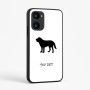 כיסוי בעיצוב אישי עם השם שלך לדגם - Realme 15x 5G בעיצוב כלב