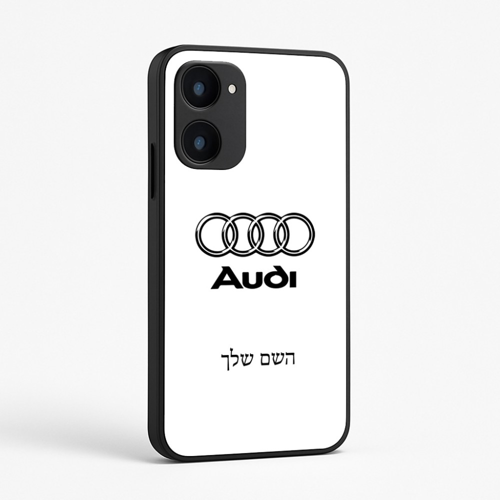 כיסוי בעיצוב אישי עם השם שלך לדגם - Realme 15x 5G בעיצוב אאודי