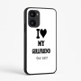 כיסוי בעיצוב אישי עם השם שלך לדגם - Realme 15x 5G בעיצוב אוהב את החברה שלי