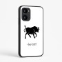 כיסוי בעיצוב אישי עם השם שלך לדגם - Realme 15x 5G בעיצוב מזלות - שור