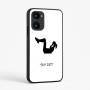 כיסוי בעיצוב אישי עם השם שלך לדגם - Realme 15x 5G בעיצוב אישה מתאמנת