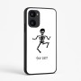 כיסוי בעיצוב אישי עם השם שלך לדגם - Realme 15x 5G בעיצוב סקלטון