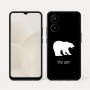 כיסוי בעיצוב אישי עם השם שלך לדגם - Realme 15x 5G בעיצוב דוב