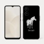 כיסוי בעיצוב אישי עם השם שלך לדגם - Realme 15x 5G בעיצוב זברה