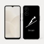 כיסוי בעיצוב אישי עם השם שלך לדגם - Realme 15x 5G בעיצוב קפיצת סקי אולימפית
