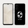 כיסוי בעיצוב אישי עם השם שלך לדגם - Realme 15x 5G בעיצוב כדורגל כדור כדורגל