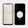 כיסוי בעיצוב אישי עם השם שלך לדגם - Realme 15x 5G בעיצוב כדור כדורעף