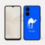 כיסוי בעיצוב אישי עם השם שלך לדגם - Realme 15x 5G בעיצוב גמל