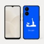 כיסוי בעיצוב אישי עם השם שלך לדגם - Realme 15x 5G בעיצוב ג'ירפה באפריקה