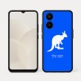 כיסוי בעיצוב אישי עם השם שלך לדגם - Realme 15x 5G בעיצוב קנגורו