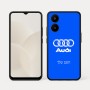 כיסוי בעיצוב אישי עם השם שלך לדגם - Realme 15x 5G בעיצוב אאודי