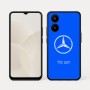 כיסוי בעיצוב אישי עם השם שלך לדגם - Realme 15x 5G בעיצוב מרצדס-בנץ