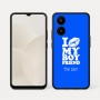 כיסוי בעיצוב אישי עם השם שלך לדגם - Realme 15x 5G בעיצוב נשקי את חבר שלי