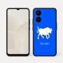 כיסוי בעיצוב אישי עם השם שלך לדגם - Realme 15x 5G בעיצוב מזלות - שור
