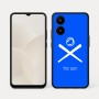 כיסוי בעיצוב אישי עם השם שלך לדגם - Realme 15x 5G בעיצוב כדור בסיס