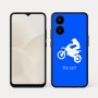 כיסוי בעיצוב אישי עם השם שלך לדגם - Realme 15x 5G בעיצוב מוטוקרוס