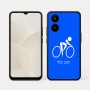כיסוי בעיצוב אישי עם השם שלך לדגם - Realme 15x 5G בעיצוב אופניים אולימפיים