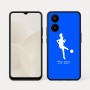כיסוי בעיצוב אישי עם השם שלך לדגם - Realme 15x 5G בעיצוב שחקנית כדורגל - אישה