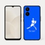 כיסוי בעיצוב אישי עם השם שלך לדגם - Realme 15x 5G בעיצוב שחקן טניס