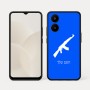 כיסוי בעיצוב אישי עם השם שלך לדגם - Realme 15x 5G בעיצוב אק 47
