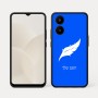 כיסוי בעיצוב אישי עם השם שלך לדגם - Realme 15x 5G בעיצוב נוצת נוצה