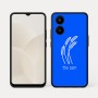 כיסוי בעיצוב אישי עם השם שלך לדגם - Realme 15x 5G בעיצוב חיטה גלית זהב