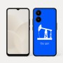 כיסוי בעיצוב אישי עם השם שלך לדגם - Realme 15x 5G בעיצוב באר נפט
