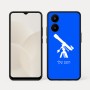 כיסוי בעיצוב אישי עם השם שלך לדגם - Realme 15x 5G בעיצוב טלסקופ
