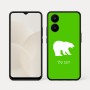 כיסוי בעיצוב אישי עם השם שלך לדגם - Realme 15x 5G בעיצוב דוב