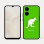 כיסוי בעיצוב אישי עם השם שלך לדגם - Realme 15x 5G בעיצוב קנגורו