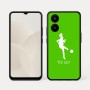 כיסוי בעיצוב אישי עם השם שלך לדגם - Realme 15x 5G בעיצוב שחקנית כדורגל - אישה