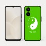 כיסוי בעיצוב אישי עם השם שלך לדגם - Realme 15x 5G בעיצוב סמל יינג יאנג
