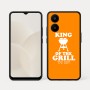 כיסוי בעיצוב אישי עם השם שלך לדגם - Realme 15x 5G בעיצוב מלך הגריל