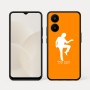 כיסוי בעיצוב אישי עם השם שלך לדגם - Realme 15x 5G בעיצוב רקדן