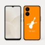 כיסוי בעיצוב אישי עם השם שלך לדגם - Realme 15x 5G בעיצוב כינור