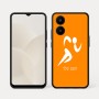 כיסוי בעיצוב אישי עם השם שלך לדגם - Realme 15x 5G בעיצוב רצים אולימפיים
