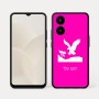 כיסוי בעיצוב אישי עם השם שלך לדגם - Realme 15x 5G בעיצוב נשר אמריקאי