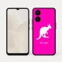 כיסוי בעיצוב אישי עם השם שלך לדגם - Realme 15x 5G בעיצוב קנגורו